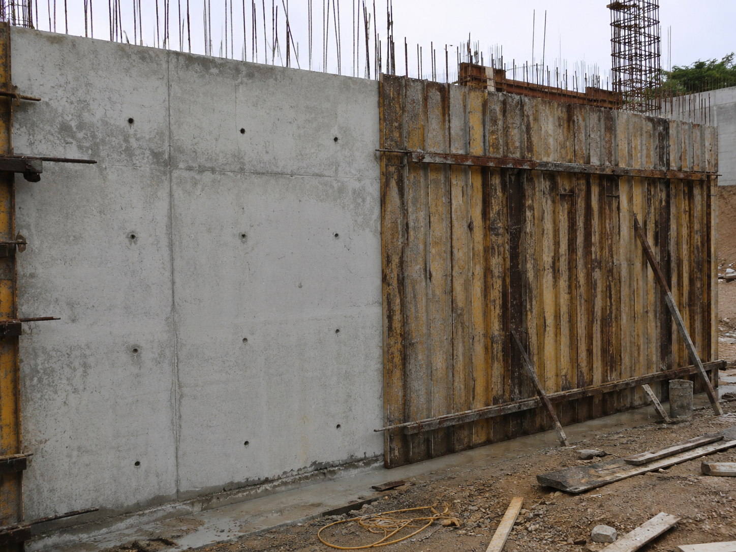 concrete wall
